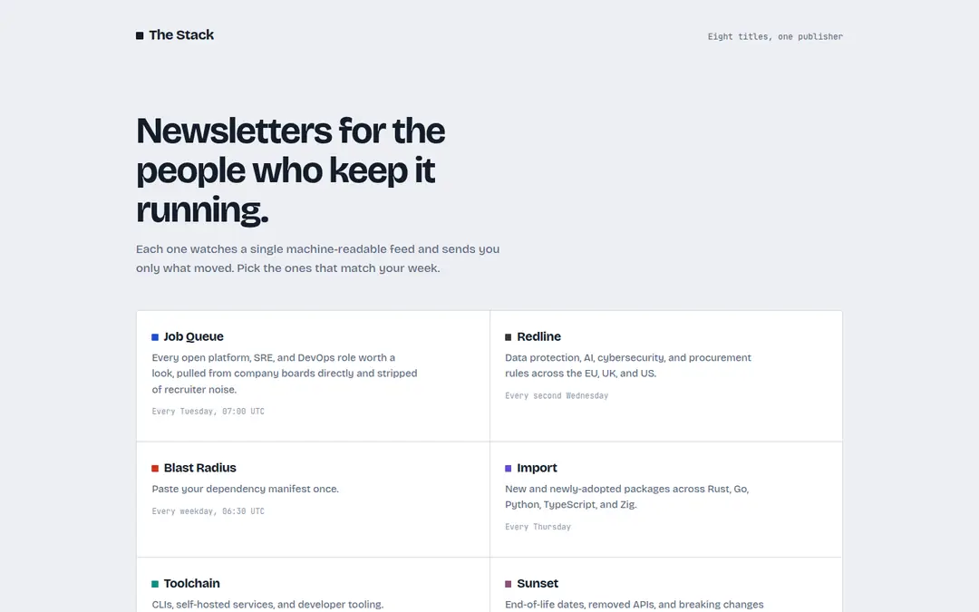 The newsletters.kodebeat.com hub
